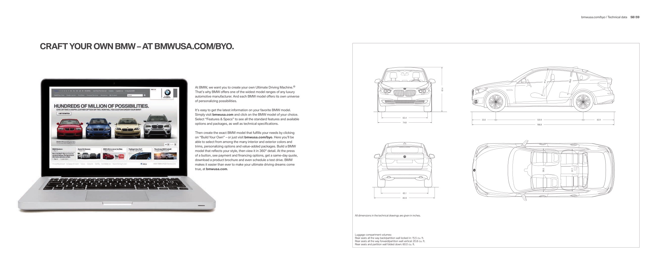 2012 BMW 5-Series GT Brochure Page 33